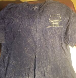 Snoop Dogg T-shirt Acid Washed Blue 2XL
